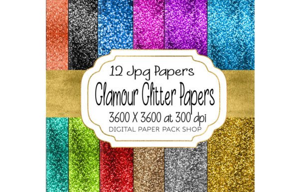 Download Glamour Glitter Background Papers - Glamour glitter Collection