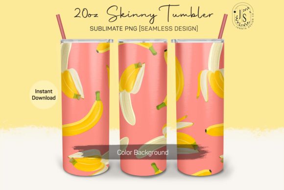 Download Banana Fruit 20oz Tumbler Sublimation - Premium Resources