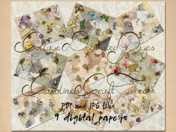 Download Collage Paper Set 3 - Collage paper set Collection