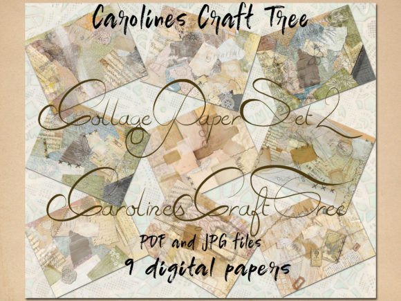 Download Collage Paper Set 2 - Collage paper set Collection